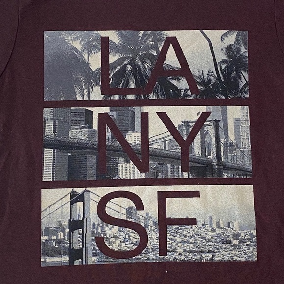 Ocean Current T Shirt LA NY SF - Picture 2 of 2